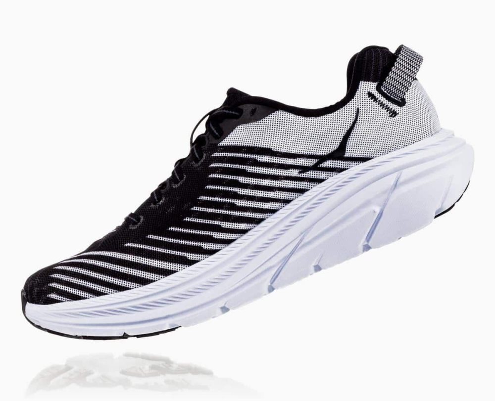 Black / White Hoka Rincon | 935814BLV