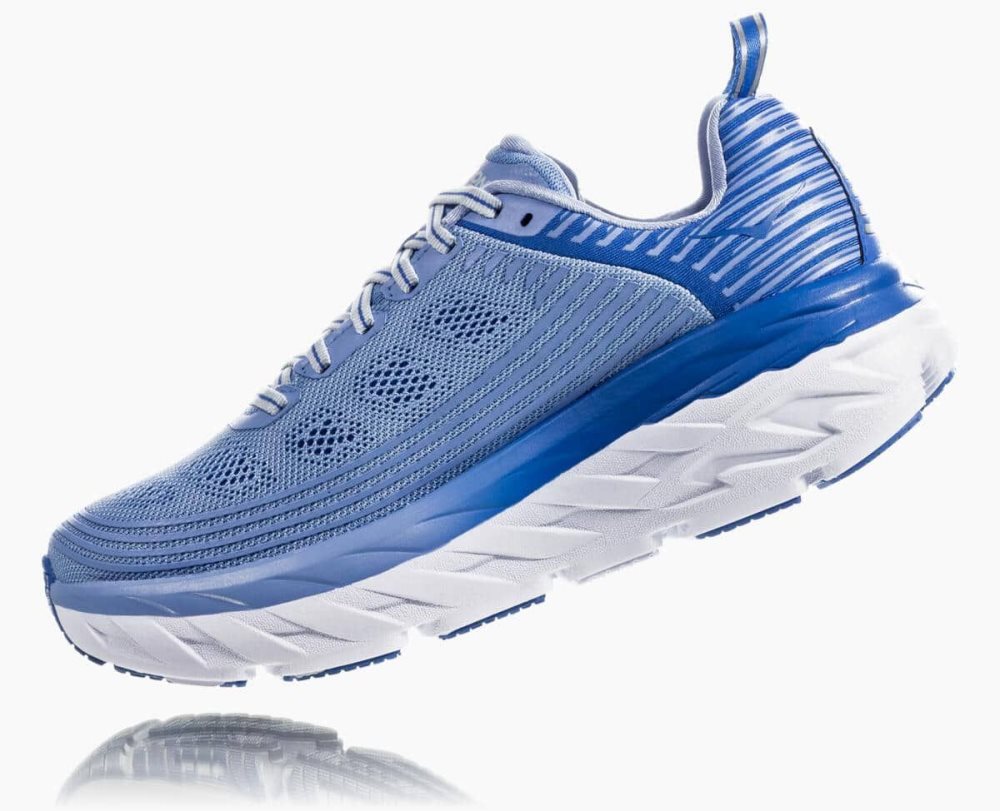 Blue Hoka Bondi 6 Wide | 601873BHF