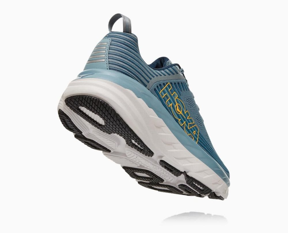 Blue Hoka Bondi 6 Wide | 652839JTQ