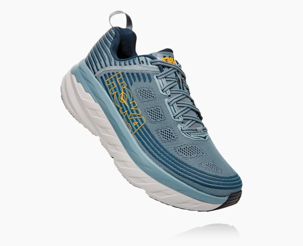 Blue Hoka Bondi 6 Wide | 652839JTQ