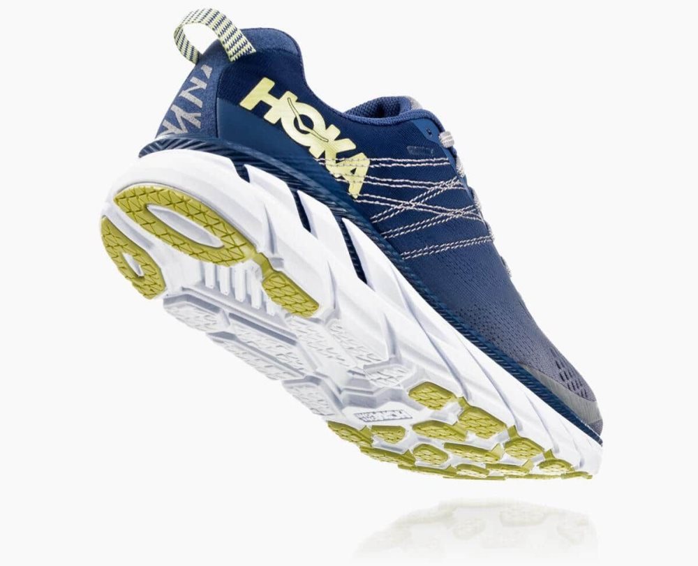 Blue Hoka Clifton 6 Wide | 625718BCE