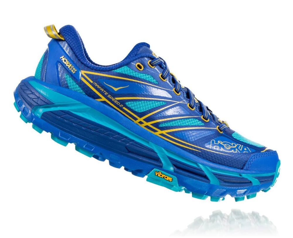 Blue Hoka Mafate Speed 2 | 490781YMP