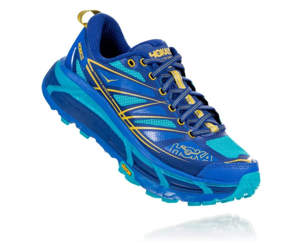 Blue Hoka Mafate Speed 2 | 490781YMP