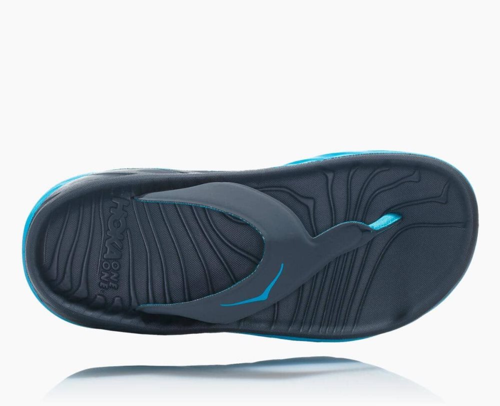 Blue Hoka ORA Flip | 623140GHN