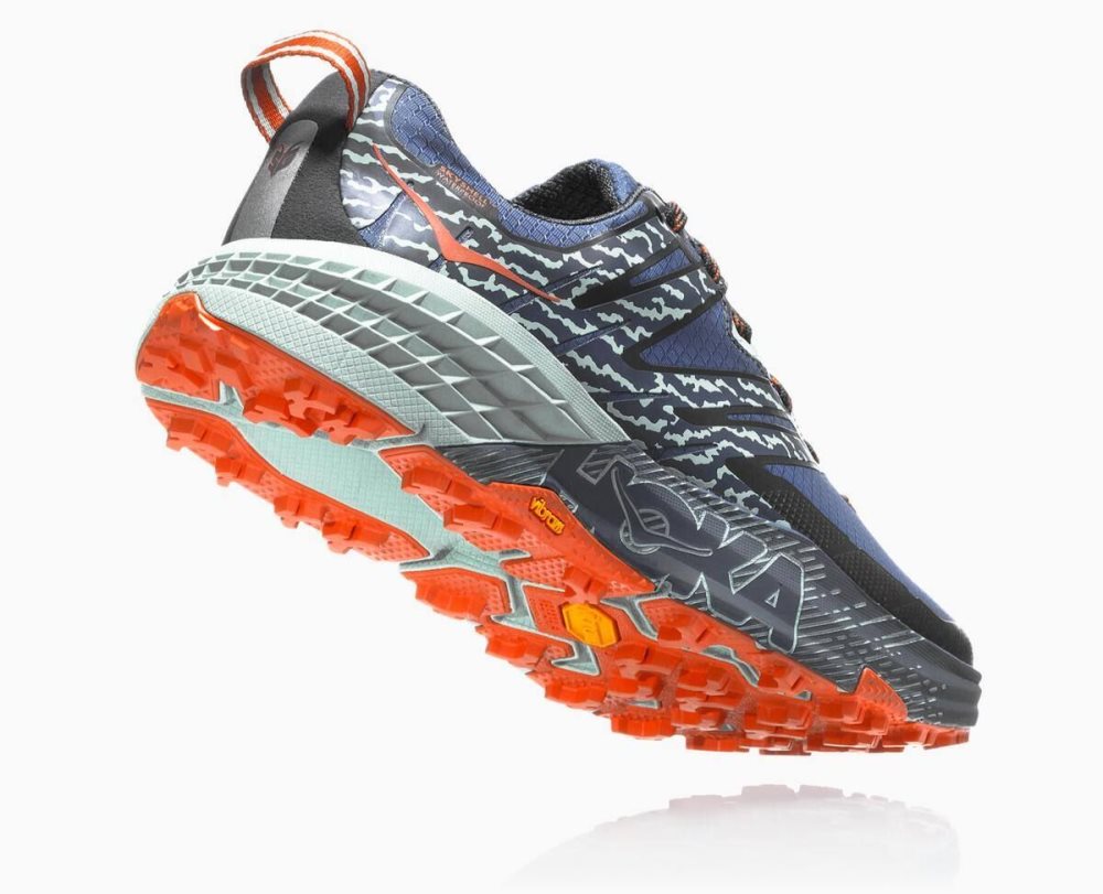 Blue Hoka Speedgoat 3 Waterproof | 543216RBI