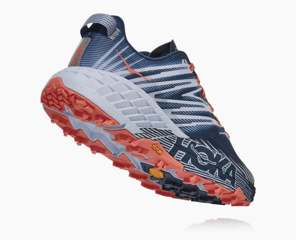 Blue Hoka Speedgoat 4 Wide | 543978XEK