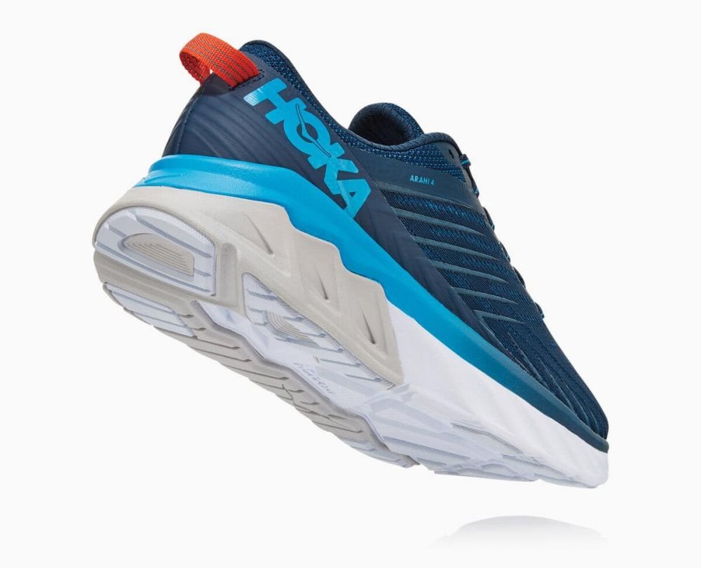 Blue / Blue Hoka Arahi 4 Wide | 468197WKL