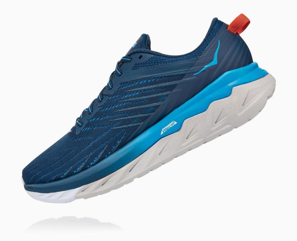 Blue / Blue Hoka Arahi 4 Wide | 468197WKL