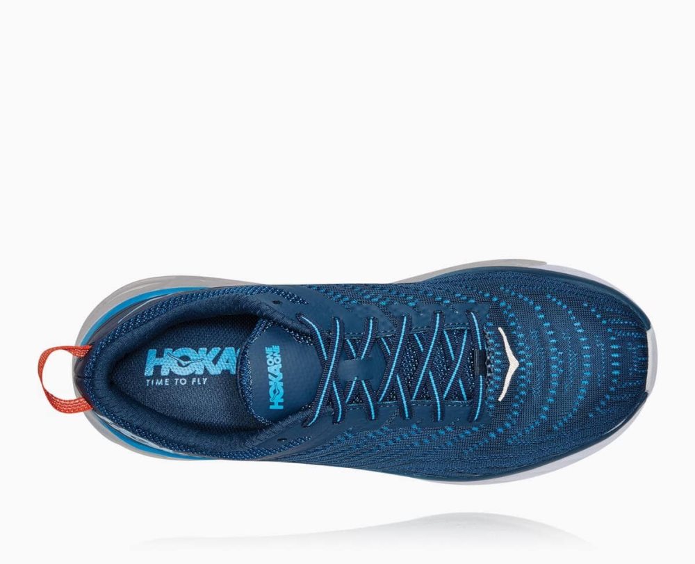 Blue / Blue Hoka Arahi 4 Wide | 468197WKL