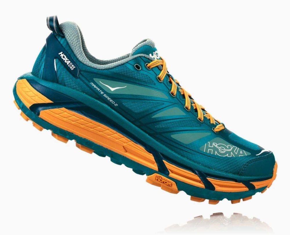 Blue / Blue Hoka Mafate Speed 2 | 704598HEY