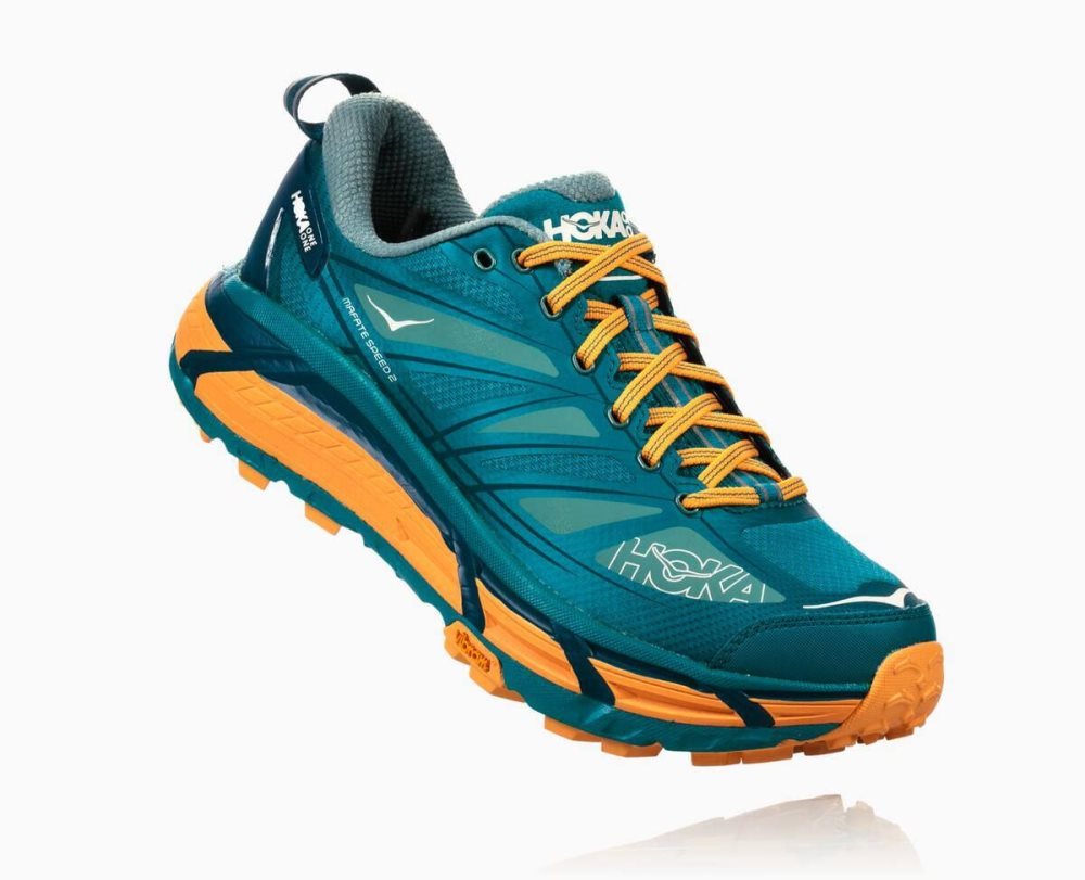 Blue / Blue Hoka Mafate Speed 2 | 704598HEY