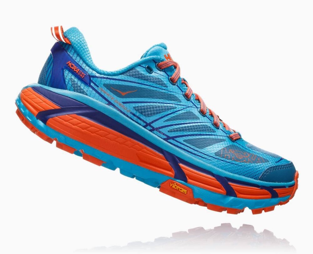 Blue / Blue Hoka Mafate Speed 2 | 721048CFU