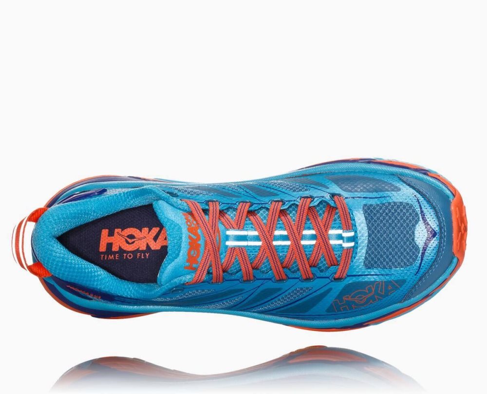 Blue / Blue Hoka Mafate Speed 2 | 721048CFU