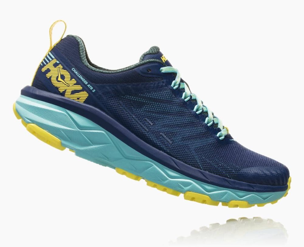 Blue / Green Hoka Challenger ATR 5 Wide | 507986PJL