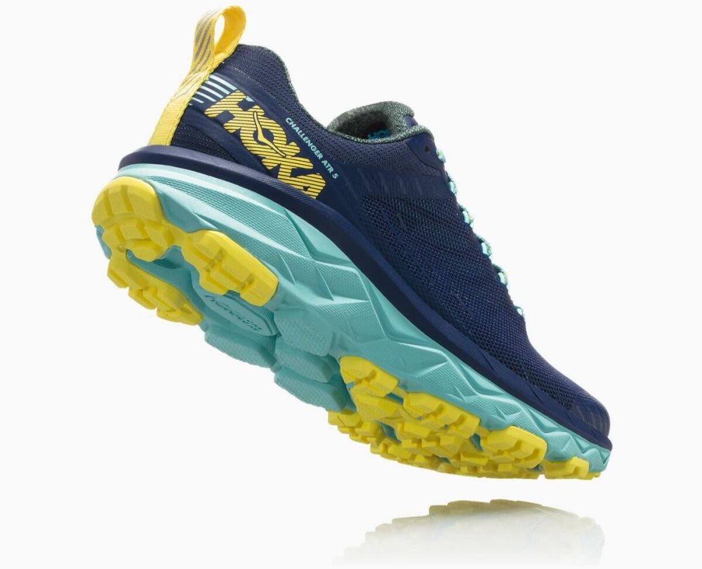 Blue / Green Hoka Challenger ATR 5 Wide | 507986PJL