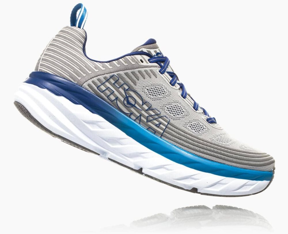 Blue / Grey Hoka Bondi 6 | 159046THE