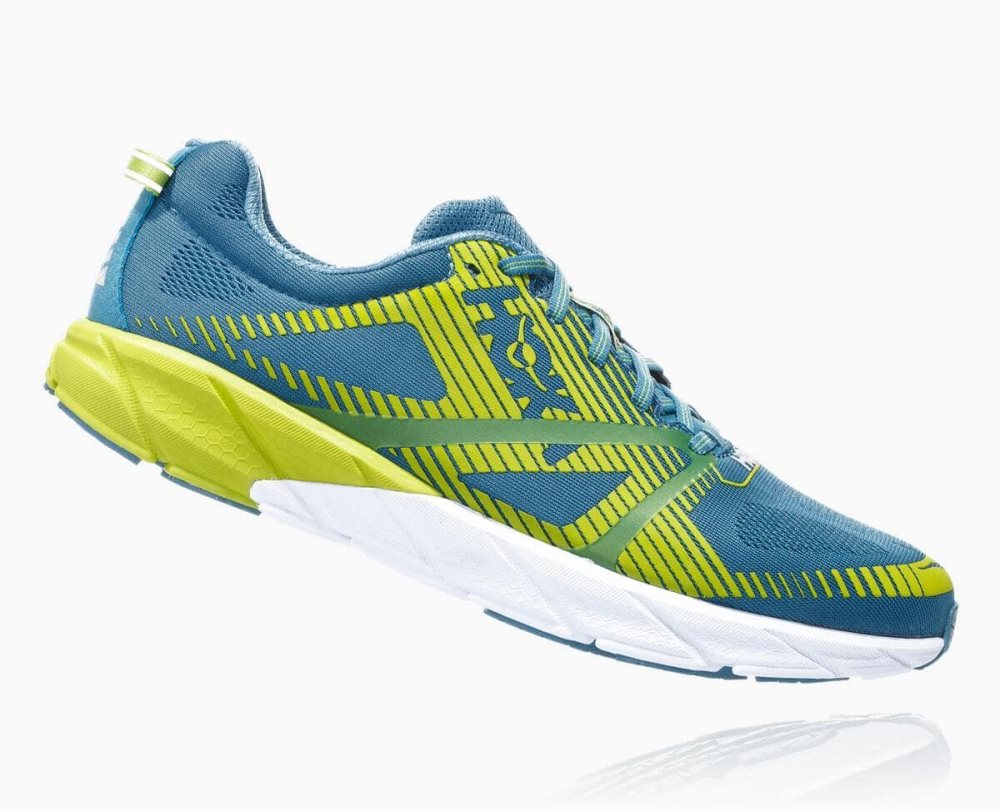 Blue / Light Green Hoka Tracer 2 | 245130TVJ