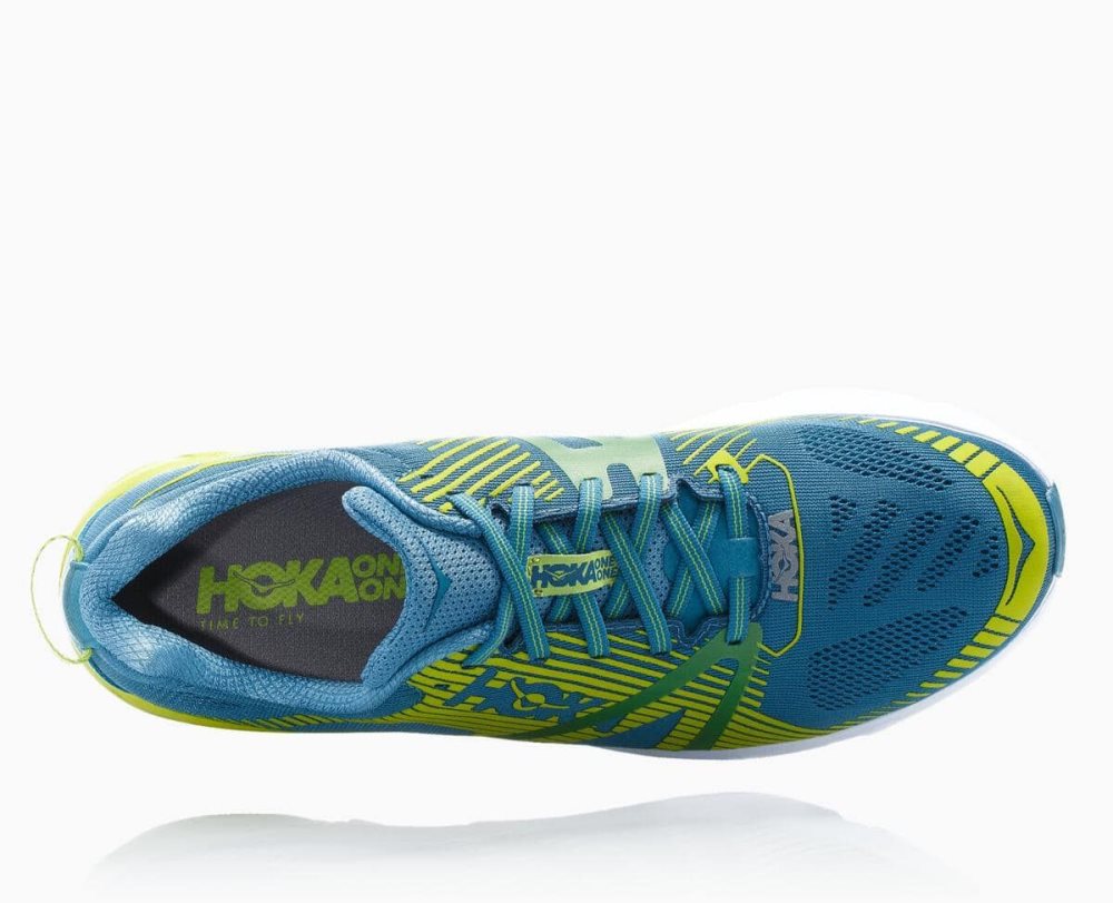 Blue / Light Green Hoka Tracer 2 | 245130TVJ