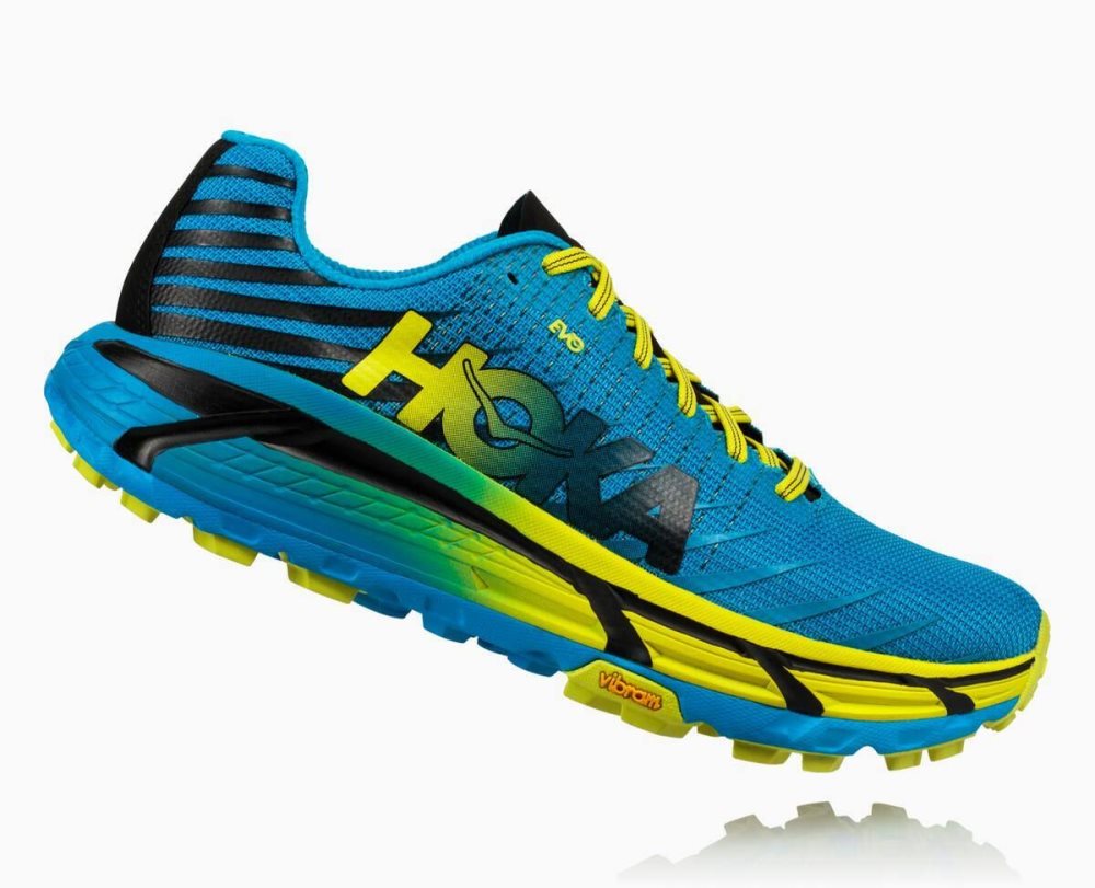 Blue / Orange Hoka EVO Mafate | 074598PIU