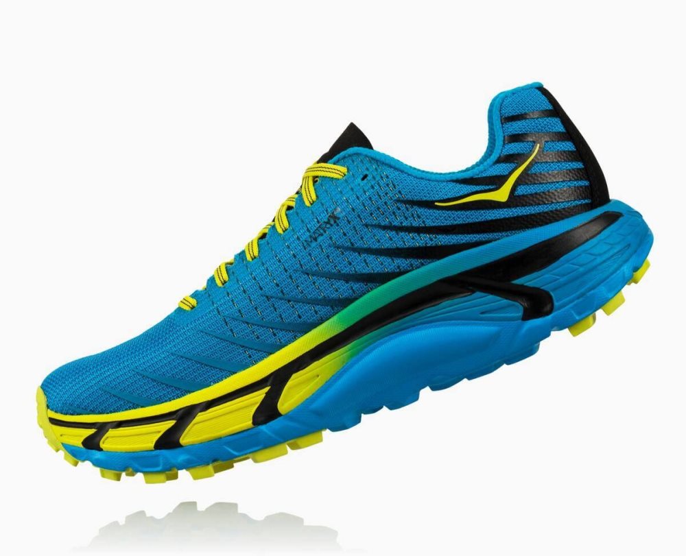 Blue / Orange Hoka EVO Mafate | 074598PIU