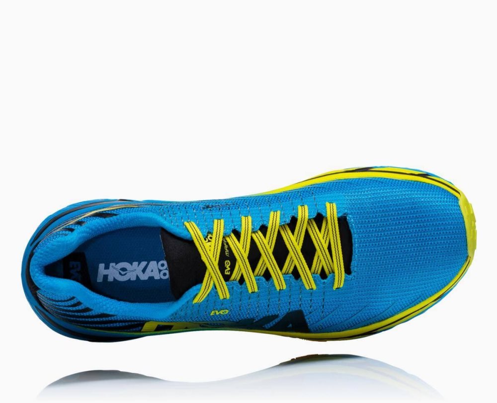 Blue / Orange Hoka EVO Mafate | 074598PIU