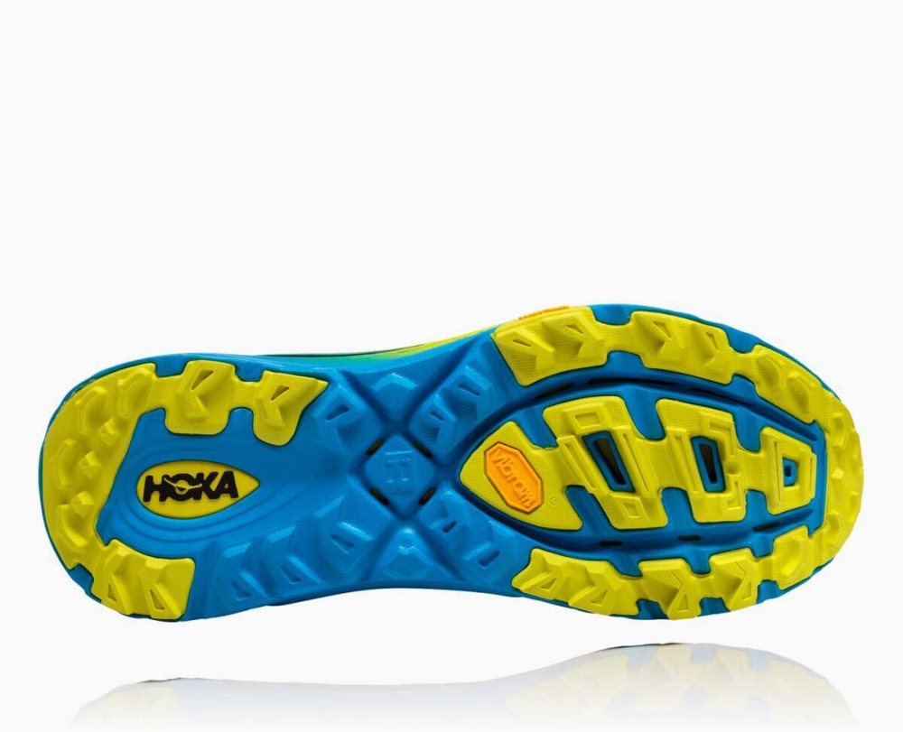 Blue / Orange Hoka EVO Mafate | 163905YJL