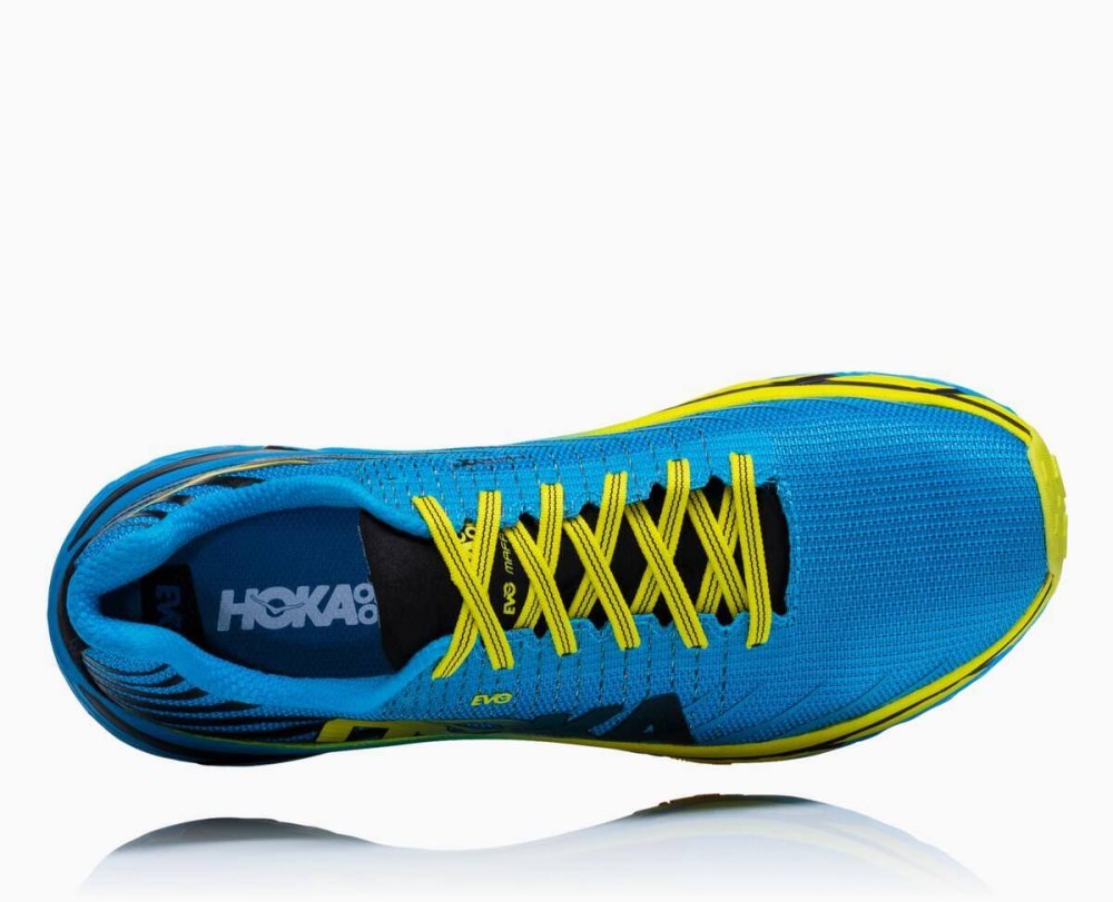 Blue / Orange Hoka EVO Mafate | 163905YJL