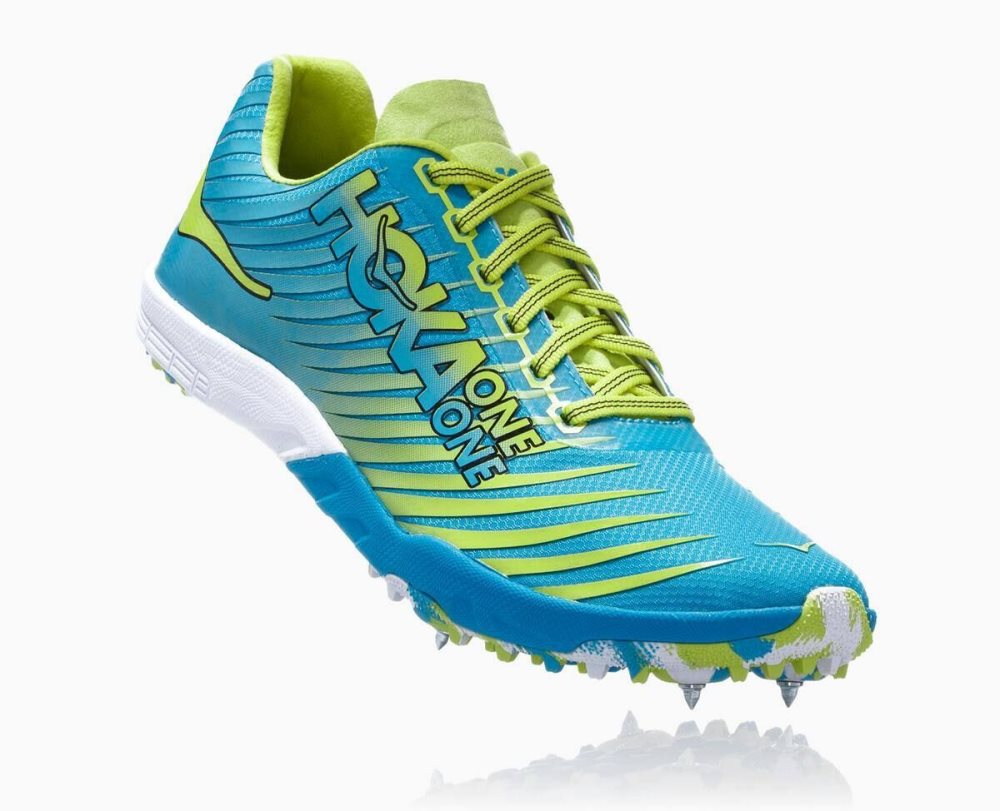 Blue / Orange Hoka EVO XC Spike | 204519BJH