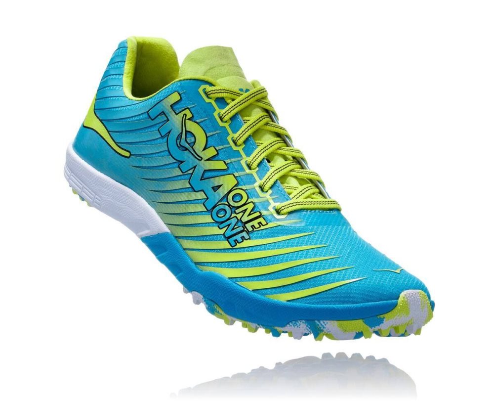 Blue / Orange Hoka EVO XC Spikeless | 147069USP