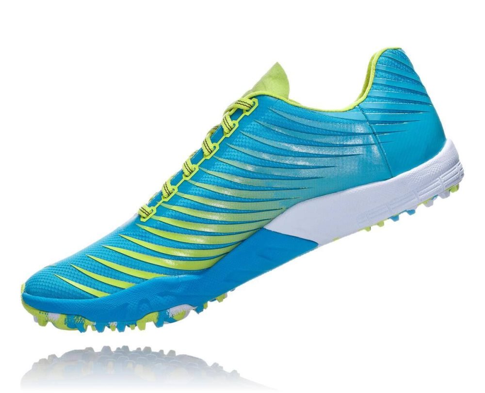 Blue / Orange Hoka EVO XC Spikeless | 578914JKZ