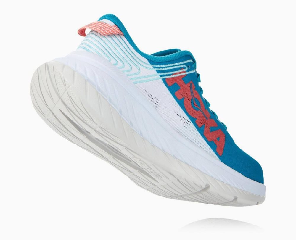 Blue / White Hoka Carbon X | 874923GLM