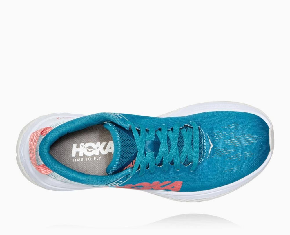 Blue / White Hoka Carbon X | 874923GLM