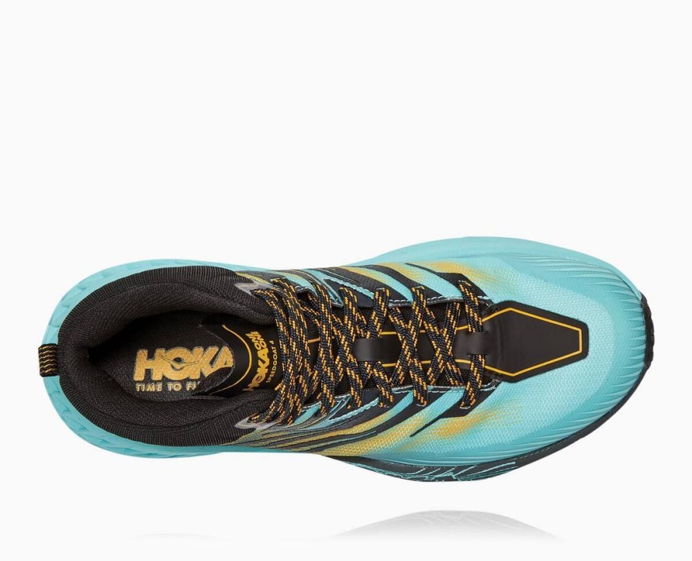 Brown Hoka Speedgoat Mid GORE | 093516JBO