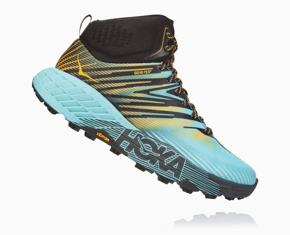 Brown Hoka Speedgoat Mid GORE | 218450OHM