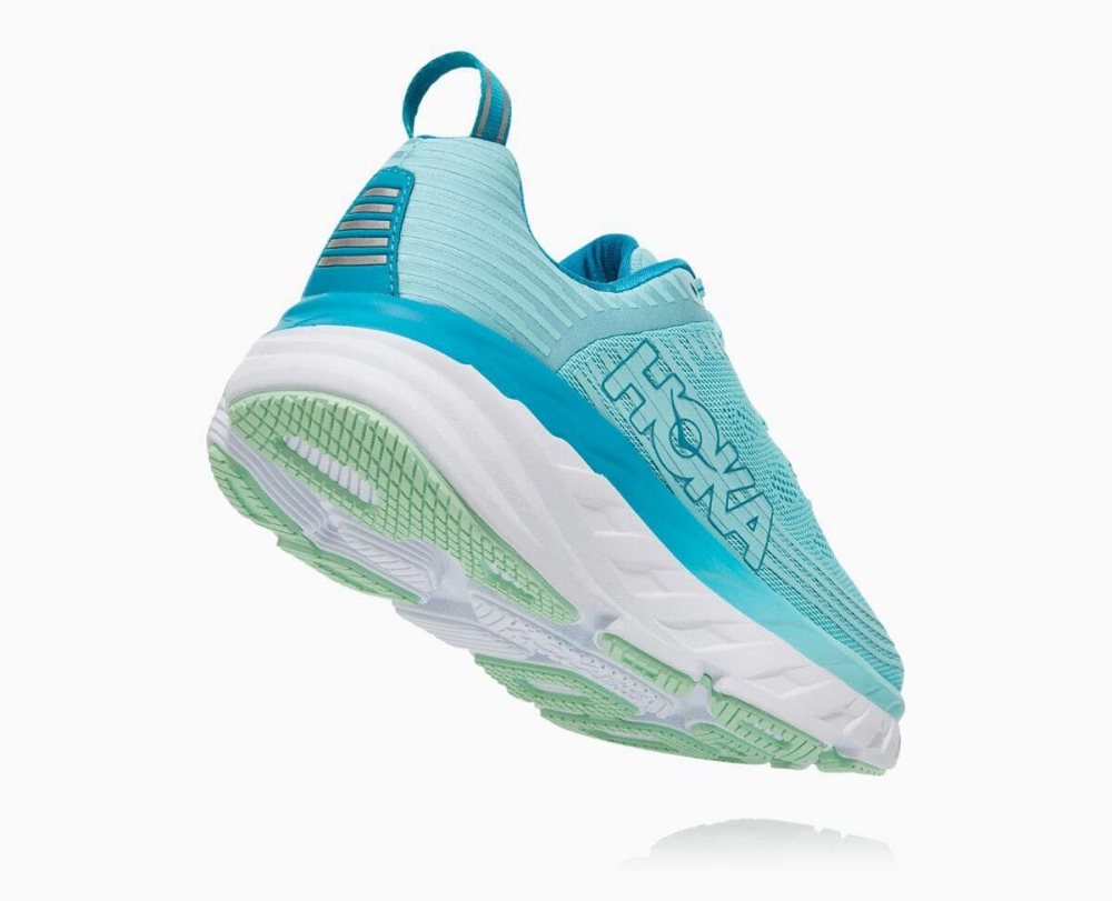 Brown / Blue Hoka Bondi 6 | 204173RQZ