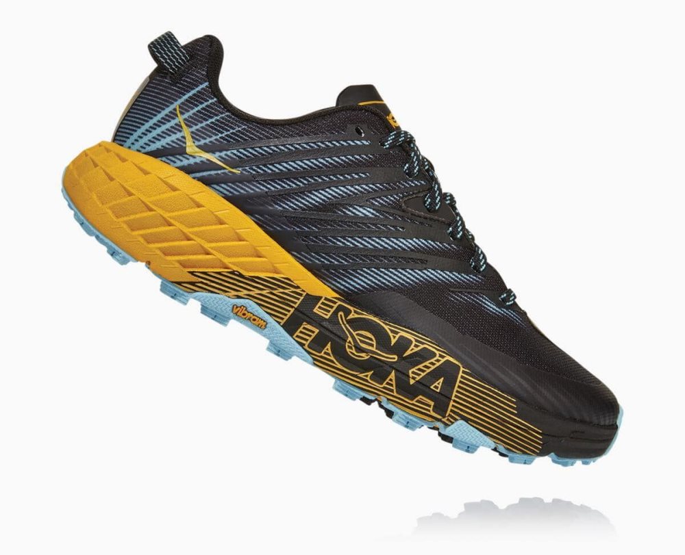 Brown / Dark Grey Hoka Speedgoat 4 Wide | 729603XCL