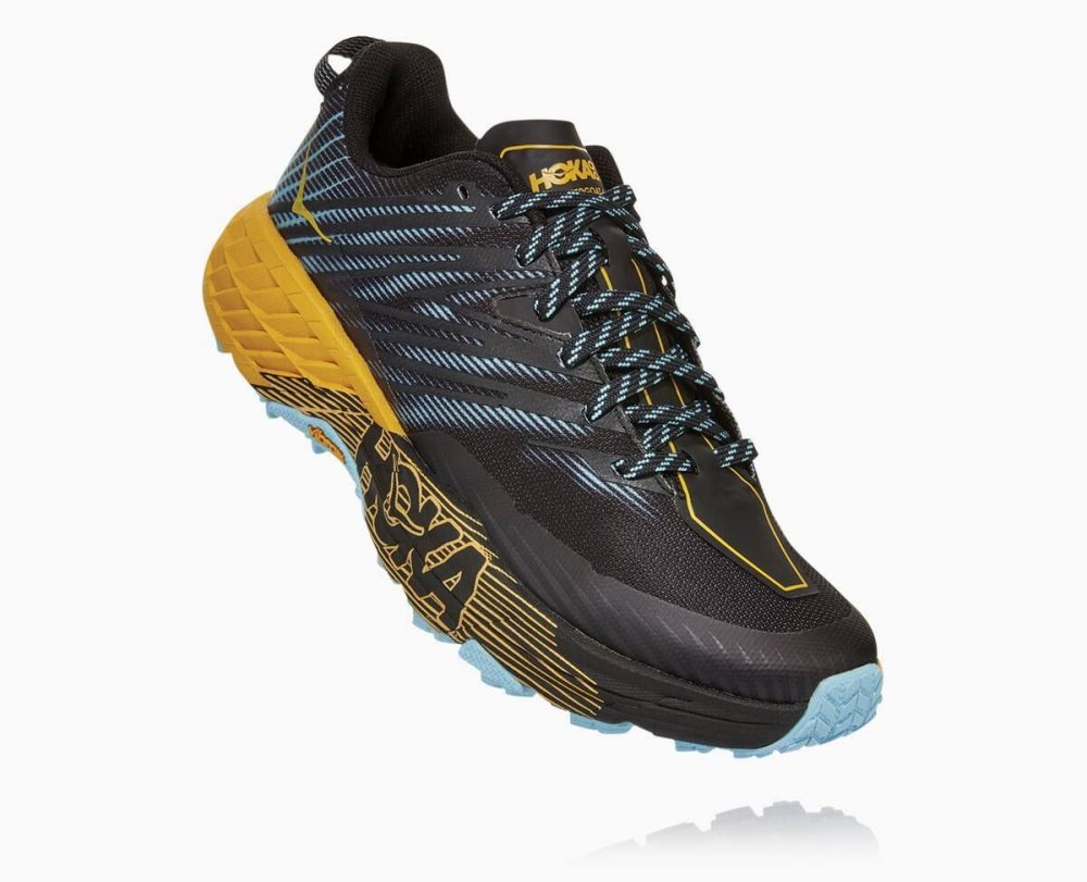 Brown / Dark Grey Hoka Speedgoat 4 Wide | 729603XCL