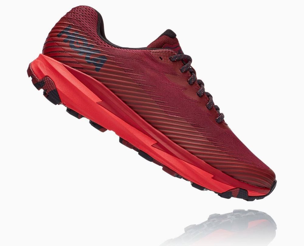 Dark Brown / Red Hoka Torrent 2 | 437968AGI