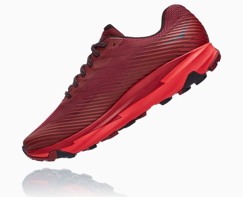 Dark Brown / Red Hoka Torrent 2 | 437968AGI