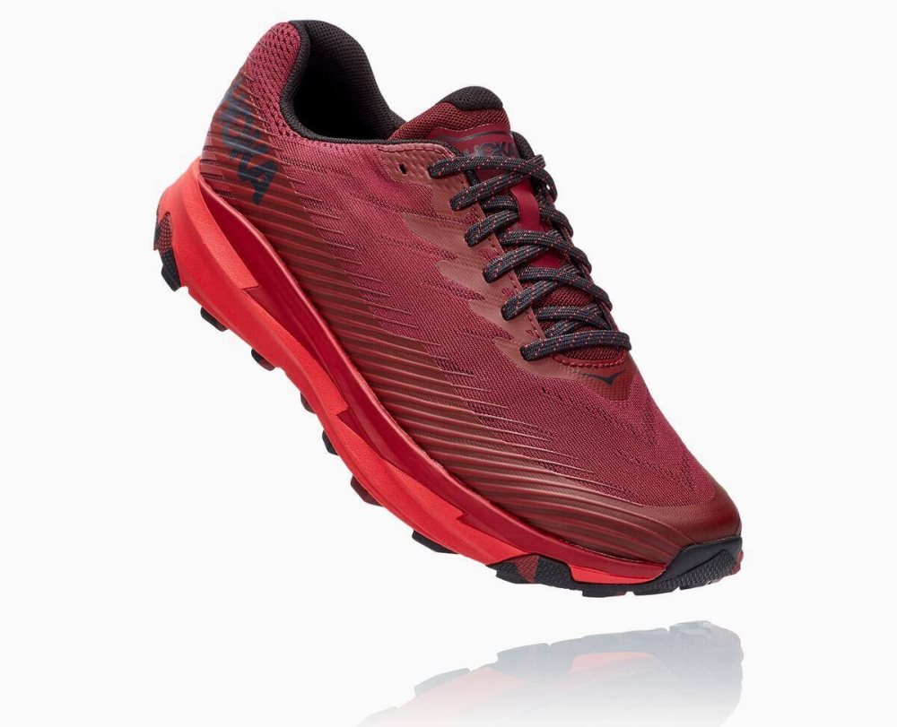 Dark Brown / Red Hoka Torrent 2 | 437968AGI