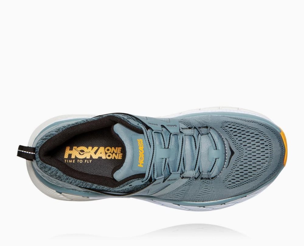 Dark Grey Hoka Gaviota 2 Wide | 036289TDE