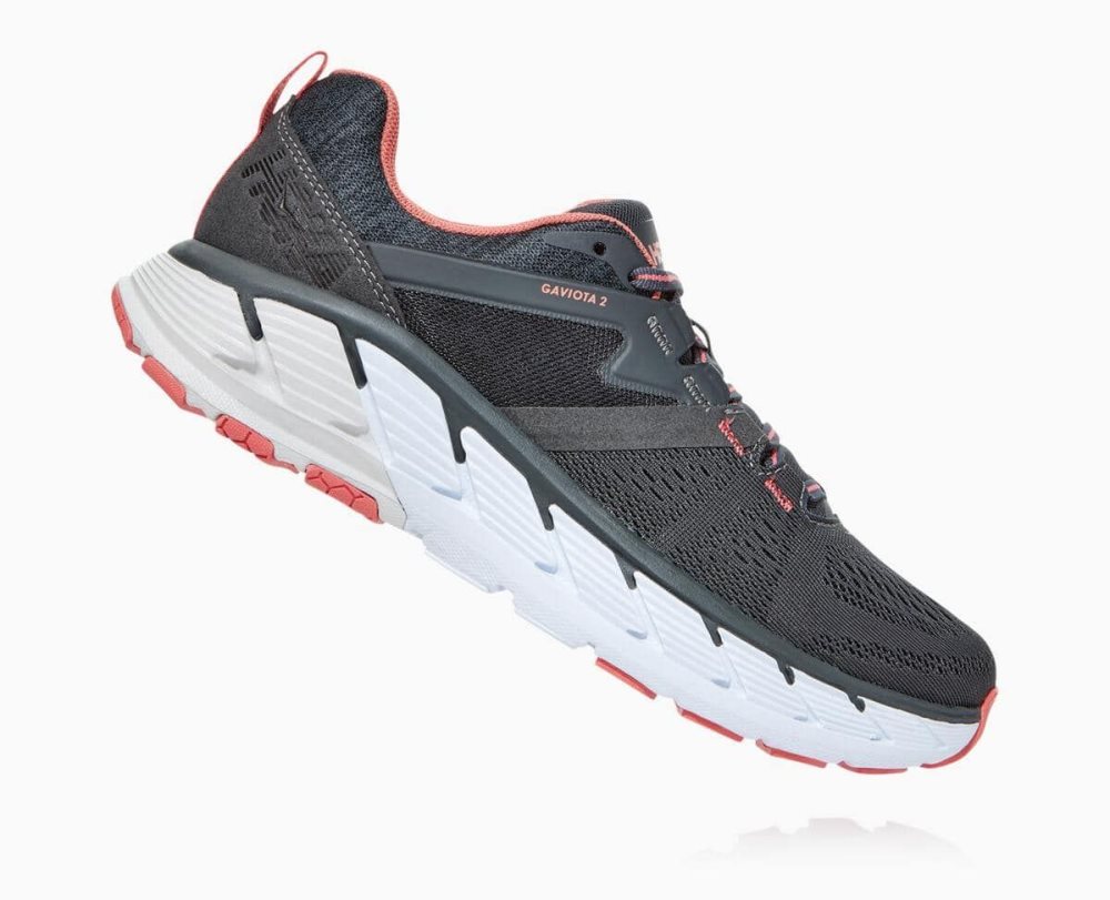 Dark Grey Hoka Gaviota 2 Wide | 495271CIU