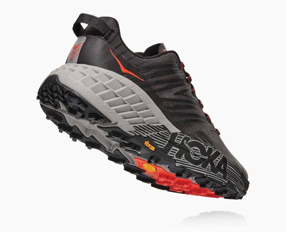 Dark Grey / Dark Grey Hoka Speedgoat 4 Wide | 623058QLB