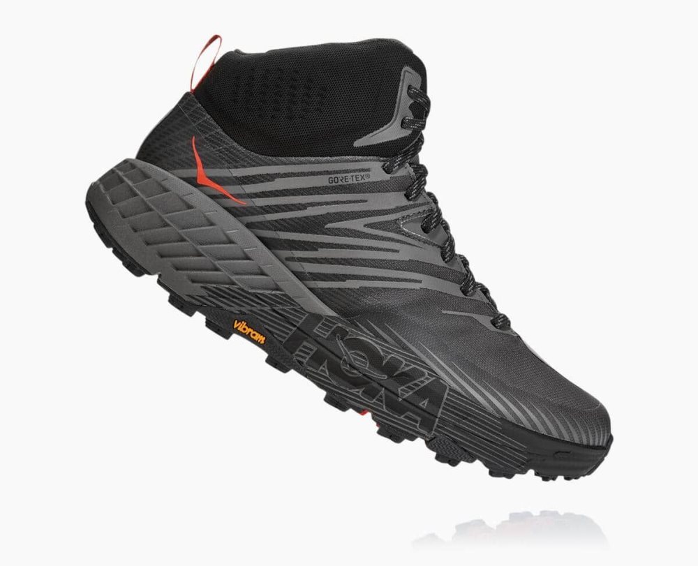 Dark Grey / Dark Grey Hoka Speedgoat Mid GORE | 704326RQT