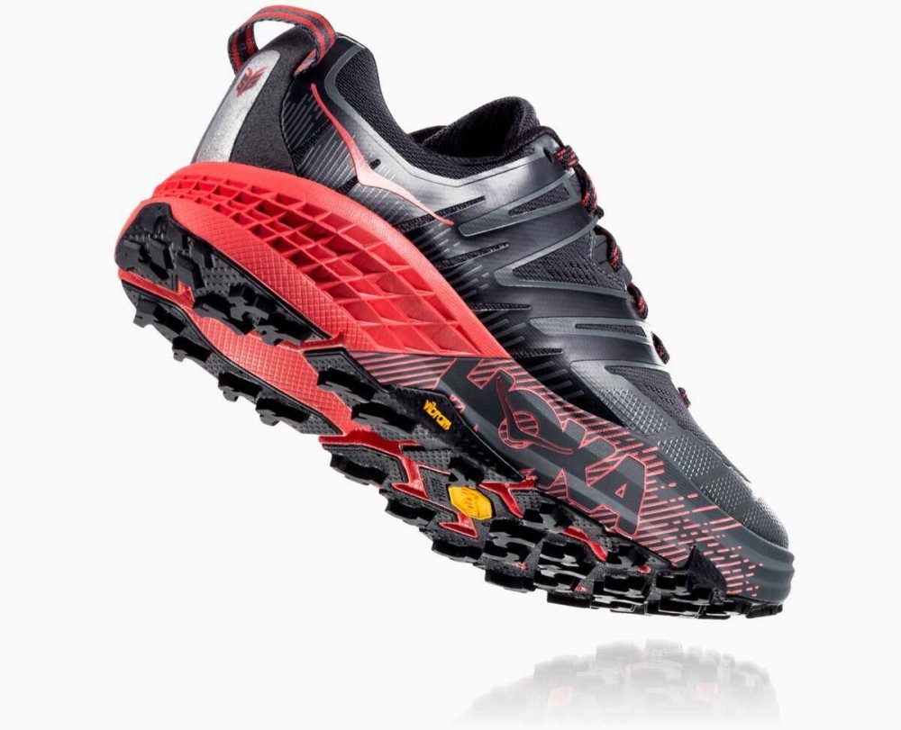 Dark Grey / Red Hoka Speedgoat 3 | 631742SOJ