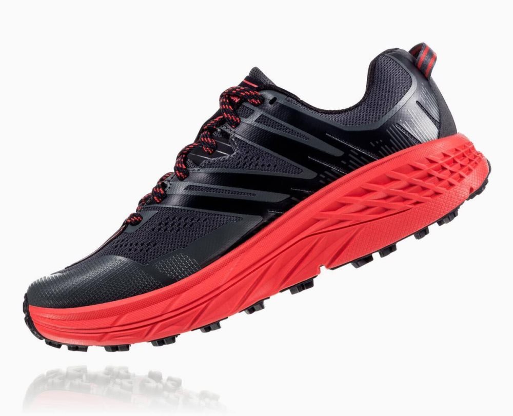 Dark Grey / Red Hoka Speedgoat 3 | 631742SOJ