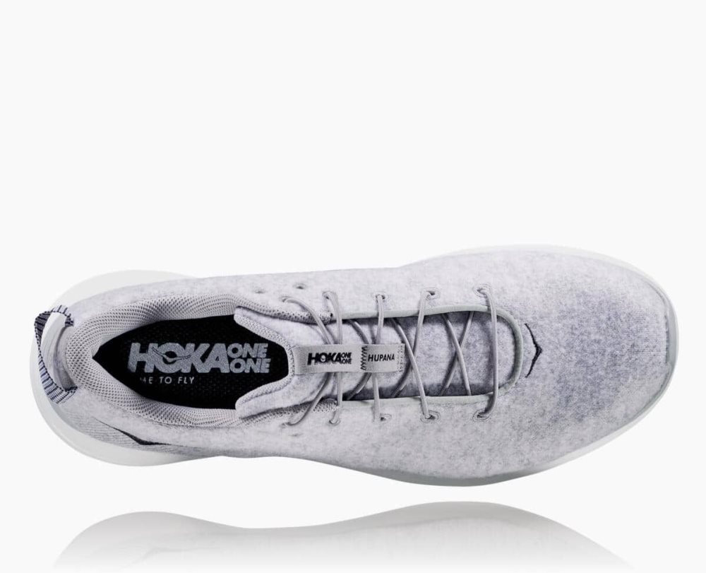 Deep Grey Hoka Hupana Flow Wool Wide | 468520PUX