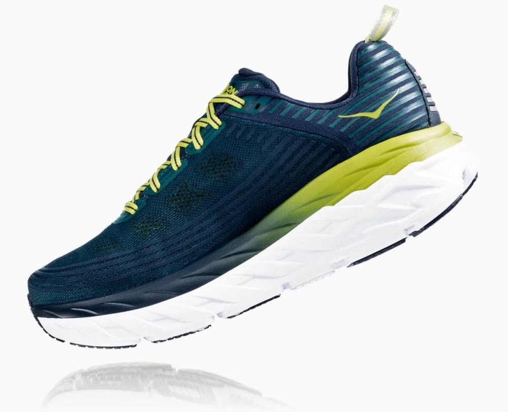 Deep Turquoise / Green Hoka Bondi 6 Wide | 359027ICD