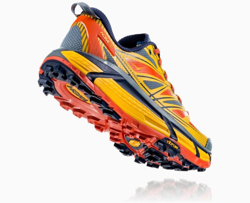 Gold Hoka Mafate Speed 2 | 697350BOQ