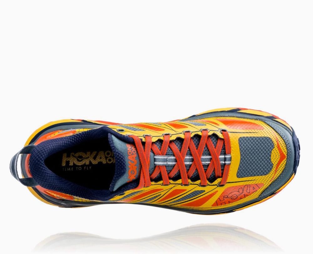 Gold Hoka Mafate Speed 2 | 697350BOQ